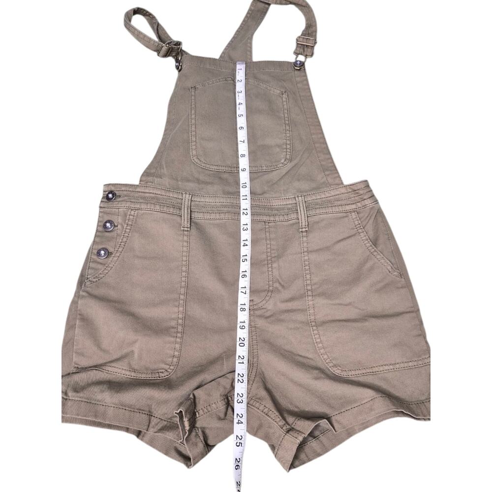 Prana Women's Sancho Shortalls Cargo Green | Small - Picture 7 of 7